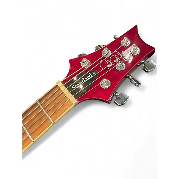 Used PRS SE Standard 24 Red Solid Body Electric Guitar