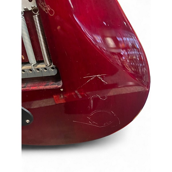 Used PRS SE Standard 24 Red Solid Body Electric Guitar