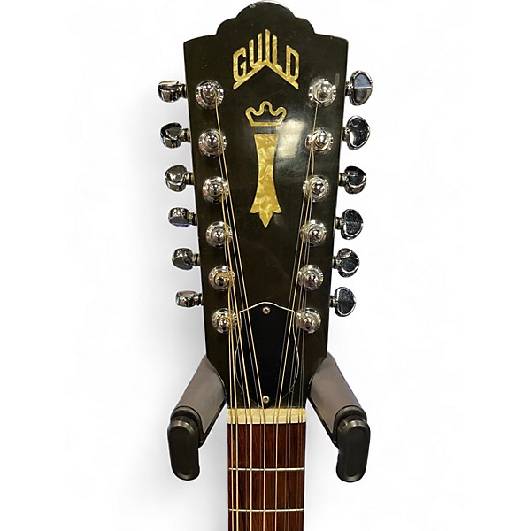Used Guild D25-12 Amber Burst 12 String Acoustic Guitar