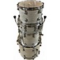 Used Natal Drums 4 Piece ARCADIA BIRCH SERIES WHITE SWIRL Drum Kit