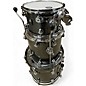 Used Natal Drums 3 Piece MAPLE TRADITIONAL JAZZ BLACK SPARKLE Drum Kit
