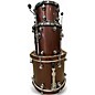 Used Natal Drums 3 Piece MAPLE TRADITIONAL JAZZ COPPER SPARKLE Drum Kit