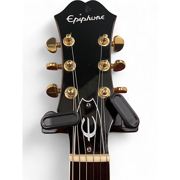 Vintage 1990s Epiphone USA Collection John Lennon Signature 68 Casino Natural Hollow Body Electric Guitar