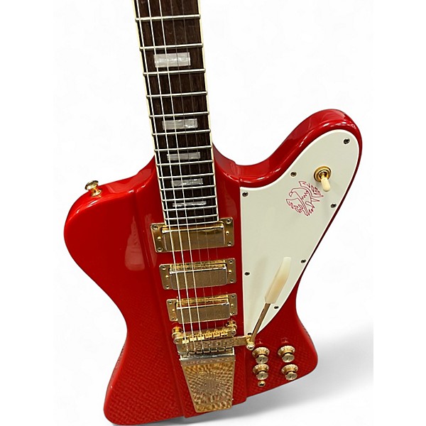 Used Epiphone Firebird VII Cardinal Red Solid Body Electric Guitar