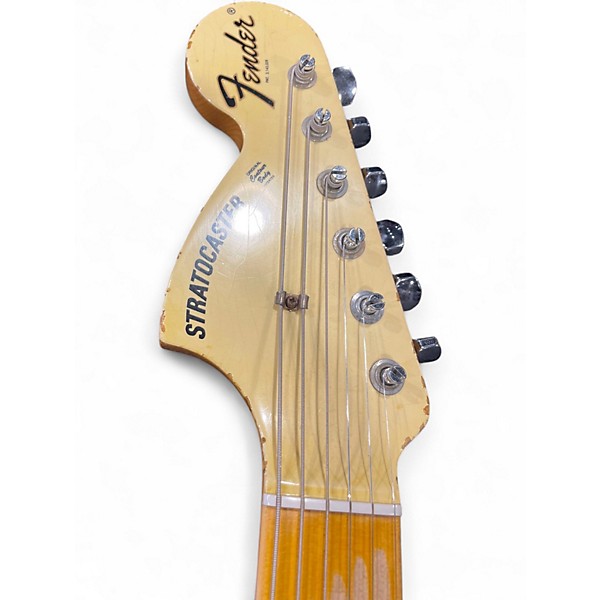 Used Fender 69 stratocaster relic custom shop Olympic White Solid Body Electric Guitar