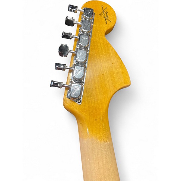 Used Fender 69 stratocaster relic custom shop Olympic White Solid Body Electric Guitar