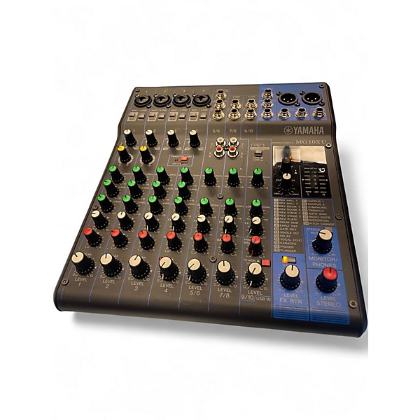 Used Yamaha MG10XU 10 Channel Mixer with Effects Unpowered Mixer