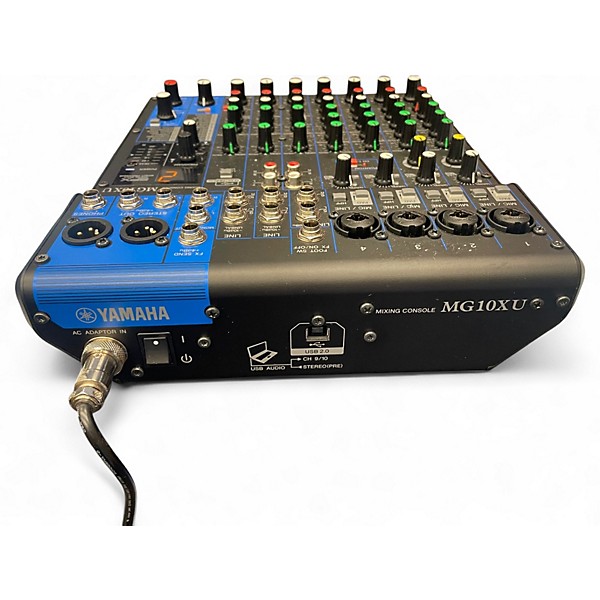 Used Yamaha MG10XU 10 Channel Mixer with Effects Unpowered Mixer