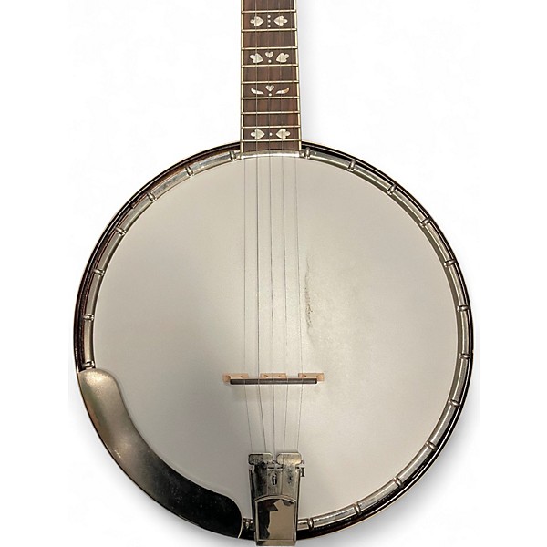 Used Recording King RKR20 Bluegrass Series Songster Natural Banjo