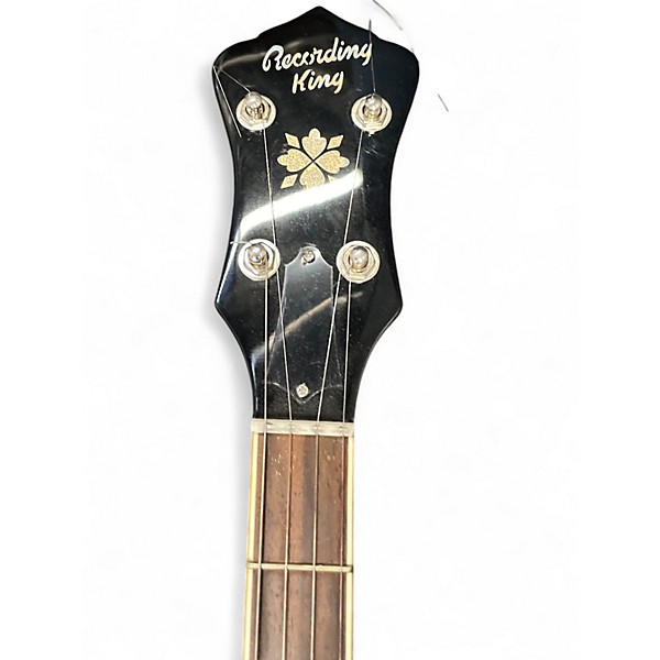Used Recording King RKR20 Bluegrass Series Songster Natural Banjo