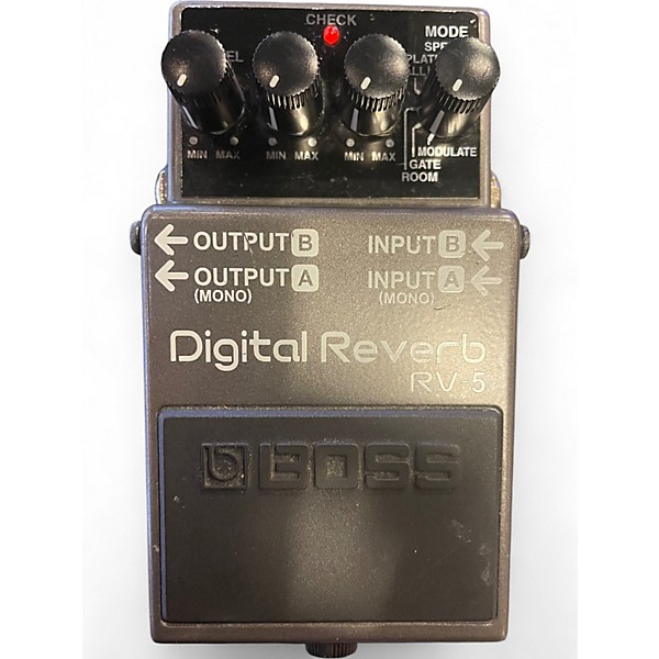Used 2020s BOSS RV5 Digital Reverb Effect Pedal