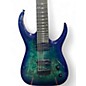 Used Jackson Pro Plus Series Signature Misha Mansoor Juggernaut HT7P Chlorine Burst Solid Body Electric Guitar