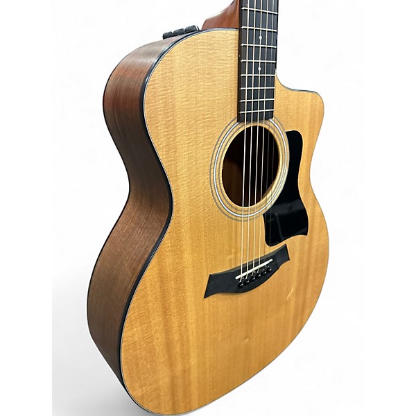 Used Taylor 114CE Natural Acoustic Electric Guitar