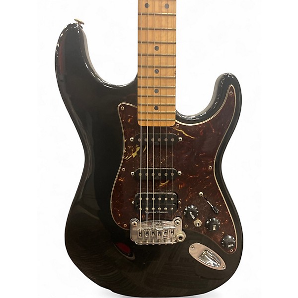 Used G&L Fullerton Deluxe Legacy HSS Black Solid Body Electric Guitar