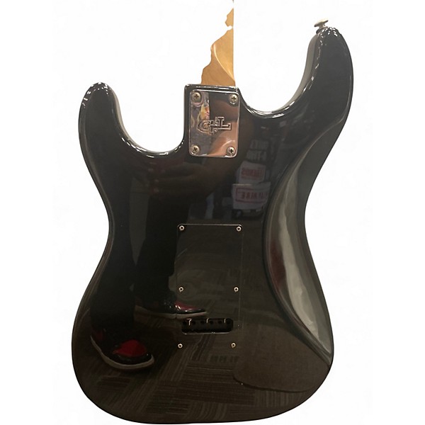 Used G&L Fullerton Deluxe Legacy HSS Black Solid Body Electric Guitar