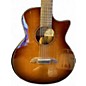Used Alvarez LJE95 Little Jumbo Travel SHADOWBURST Acoustic Electric Guitar