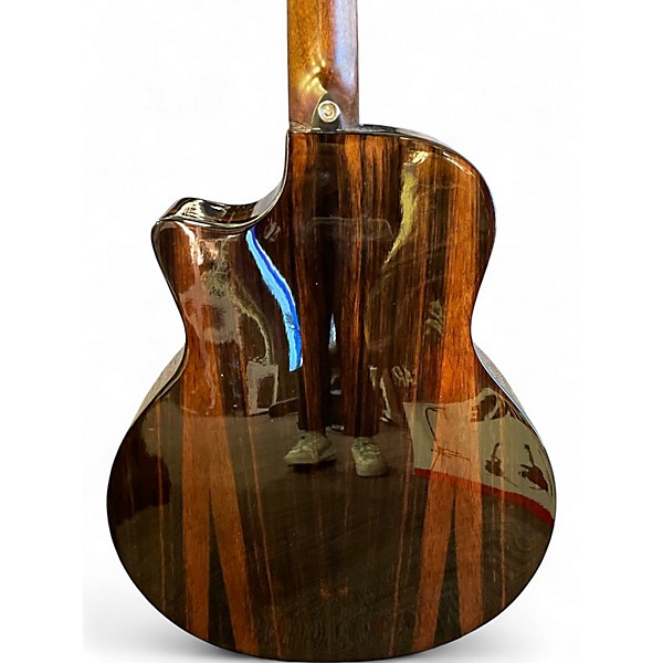 Used Alvarez LJE95 Little Jumbo Travel SHADOWBURST Acoustic Electric Guitar