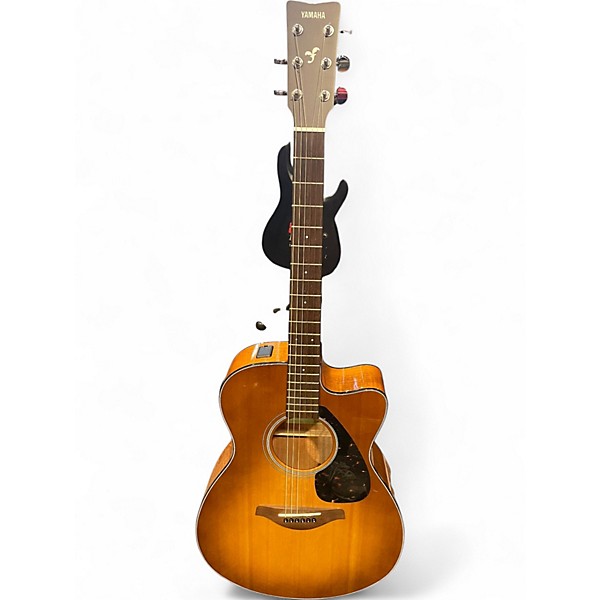 Used Yamaha FSX800C Sandburst Acoustic Electric Guitar