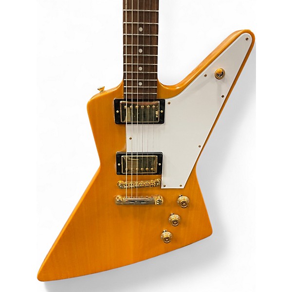 Used Epiphone INSPIRED BY 58 EXPLORER  Korina Solid Body Electric Guitar