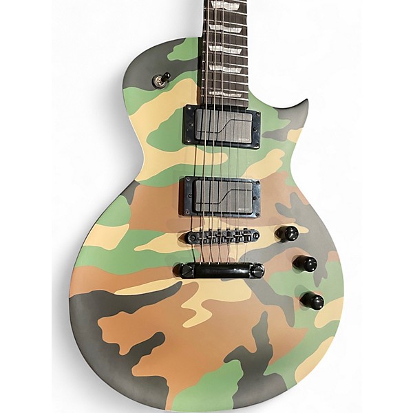 Used ESP LTD EC1000 Camo Solid Body Electric Guitar