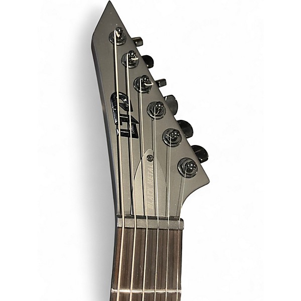 Used ESP ltd arrow black metal Black Solid Body Electric Guitar