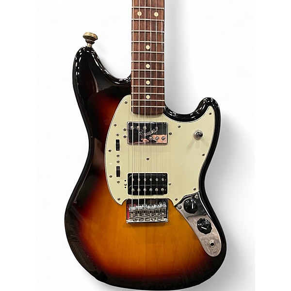 Used Fender Pawn Shop Mustang Special 2 Tone Sunburst Solid Body Electric Guitar