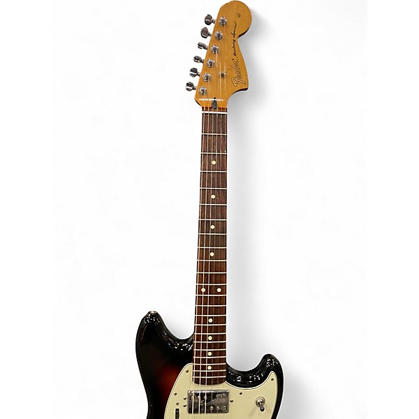 Used Fender Pawn Shop Mustang Special 2 Tone Sunburst Solid Body Electric Guitar