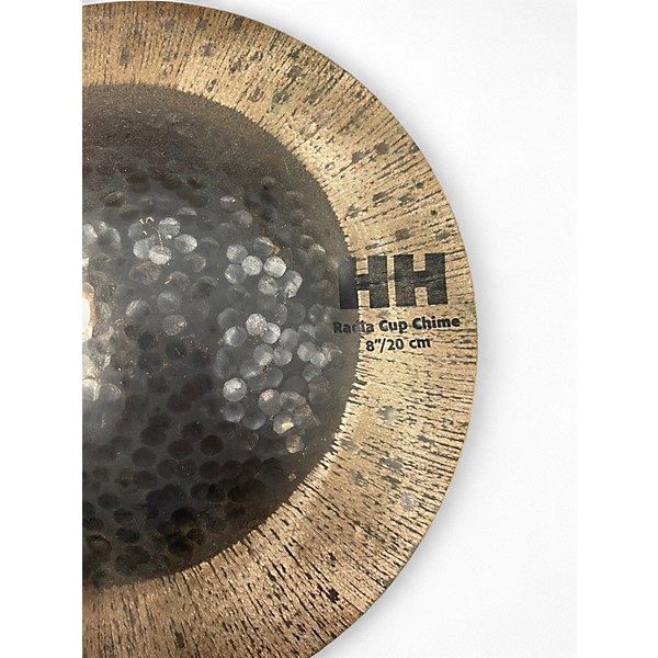 Used SABIAN 8in HH Radia Cup Chime Cymbal