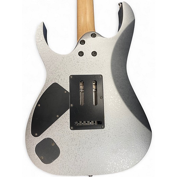 Used Ibanez rg2570 vital silver Solid Body Electric Guitar