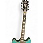 Used D'Angelico Premier  Blue Hollow Body Electric Guitar