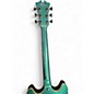 Used D'Angelico Premier  Blue Hollow Body Electric Guitar