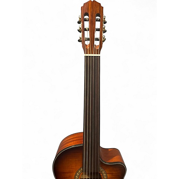 Used Agile Classical 625 EQ Cut 2 Color Sunburst Classical Acoustic Guitar