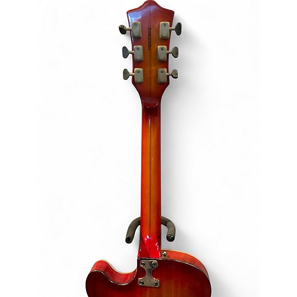 Vintage 1960s Goya Rangemaster Sunburst Hollow Body Electric Guitar