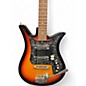 Vintage 1960s Kawai / Teisco Tulip sunburst Solid Body Electric Guitar