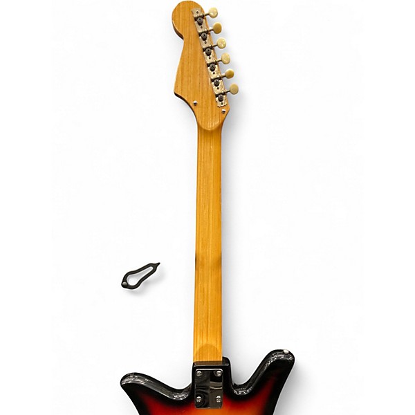 Vintage 1960s Kawai / Teisco Tulip sunburst Solid Body Electric Guitar