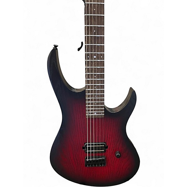 Used Balaguer SELECT CUSTOM GROWLER TRANSPARENT RED Solid Body Electric Guitar