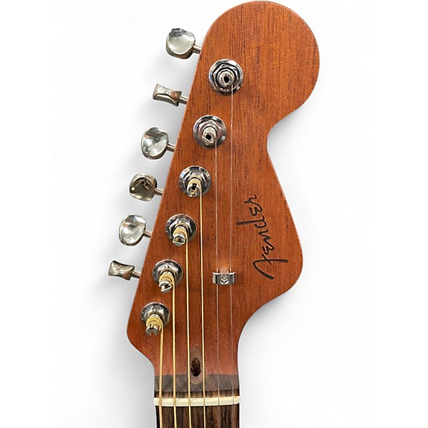 Used Fender HIGHWAY SERIES DREAD Mahogany Acoustic Electric Guitar