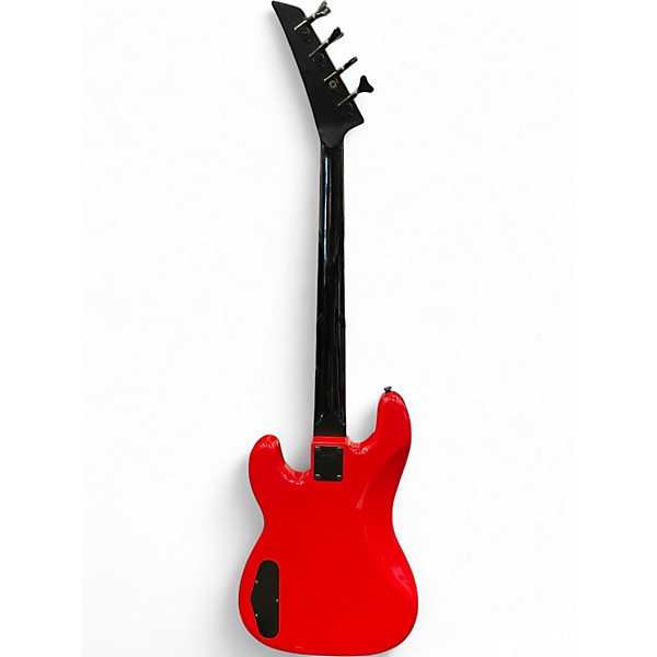 Used Series 10 By Bently J Style Red Electric Bass Guitar