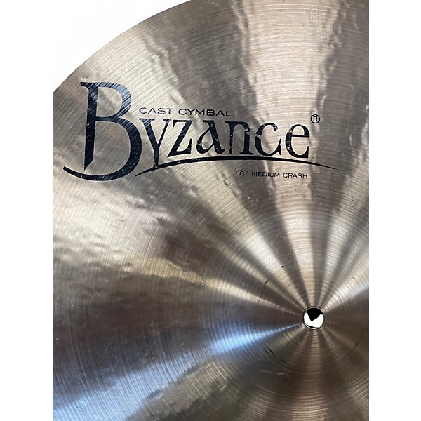 Used MEINL 18in Byzance Medium Crash Cymbal