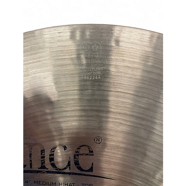 Used MEINL 14in Byzance Medium Hi Hat Pair Cymbal