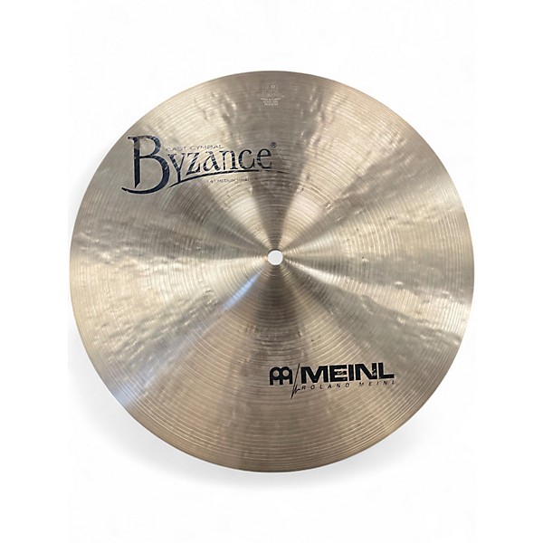 Used MEINL 14in Byzance Medium Hi Hat Pair Cymbal
