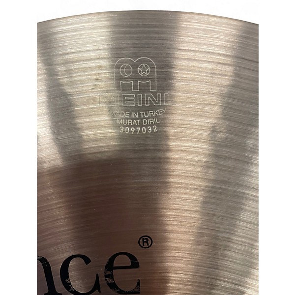 Used MEINL 14in Byzance Medium Hi Hat Pair Cymbal