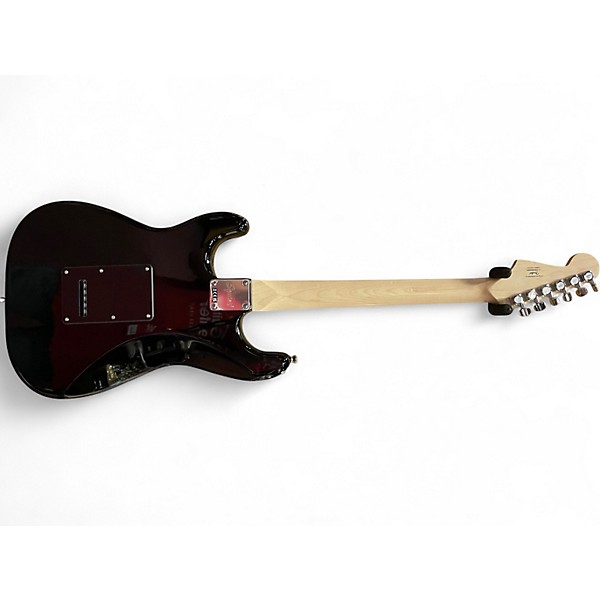 Used Squier SONIC STRATOCASTER HSS Black Solid Body Electric Guitar