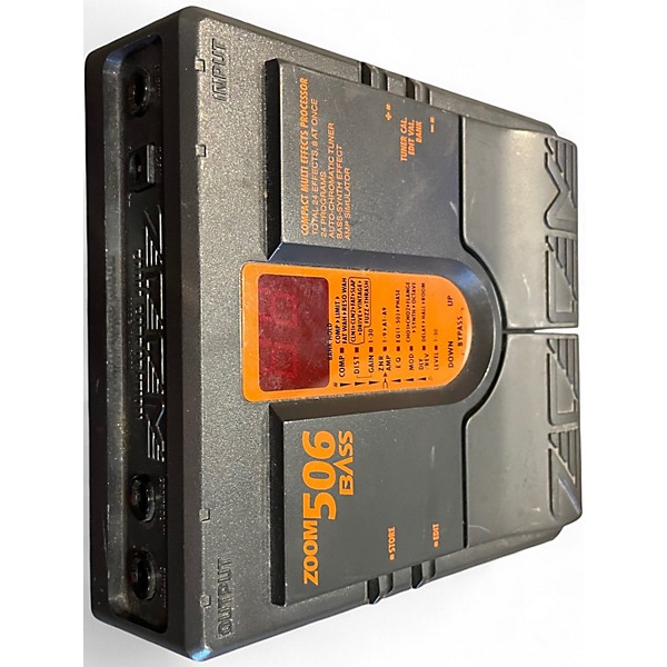 Used Zoom 506 Bass Effect Processor