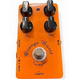 Used Caline Orange Burst Effect Pedal