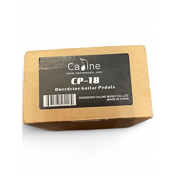Used Caline Orange Burst Effect Pedal
