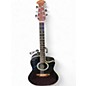 Vintage 1990s Ovation 1761 Black Acoustic Electric Guitar thumbnail