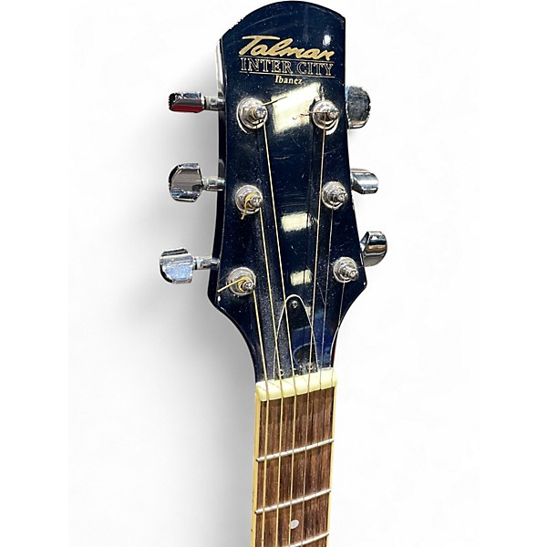 Used Ibanez tcy10tbs1201 Blue Acoustic Guitar