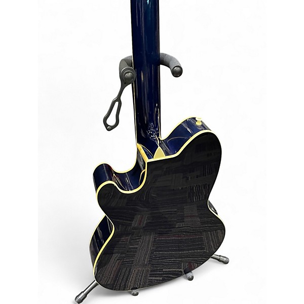 Used Ibanez tcy10tbs1201 Blue Acoustic Guitar