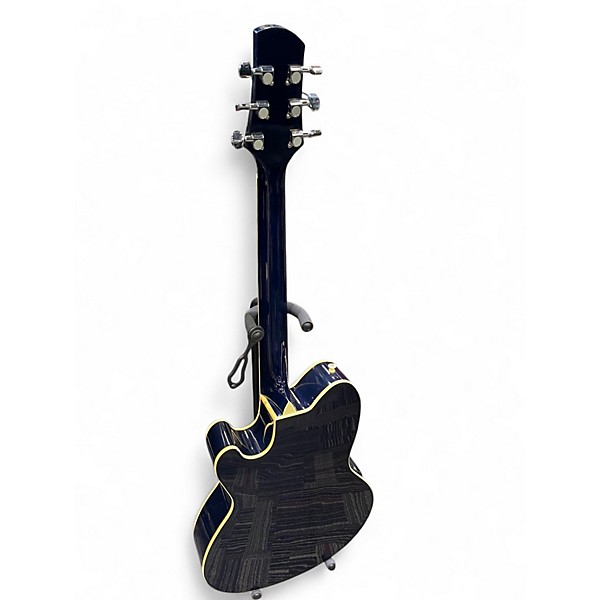 Used Ibanez tcy10tbs1201 Blue Acoustic Guitar